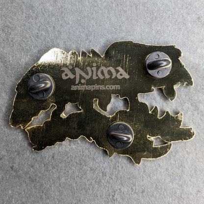 Red Phoenix Enamel Pin (B Grade)