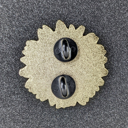 Sunflower Blossom Enamel Pin (B Grade)