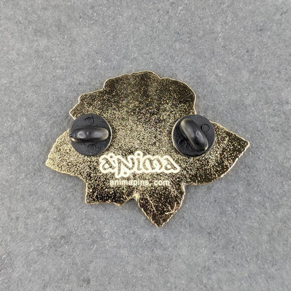 Yellow Rose Blossom Enamel Pin (B Grade)